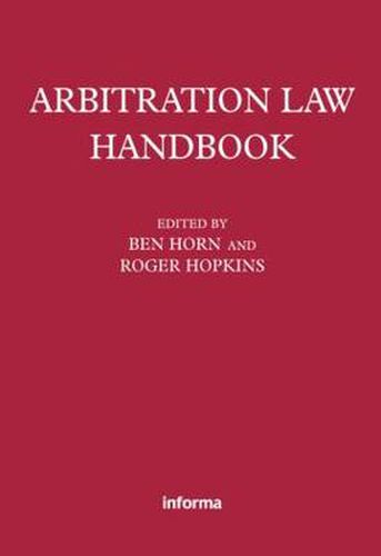 Cover image for Arbitration Law Handbook