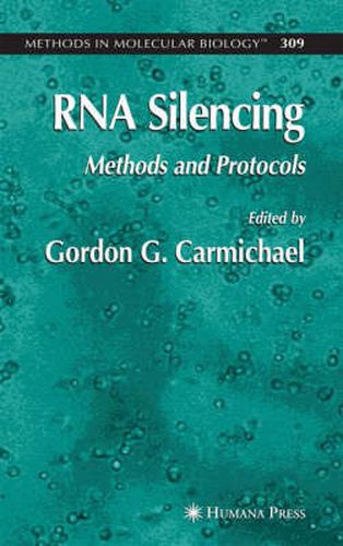 Cover image for RNA Silencing: Methods and Protocols