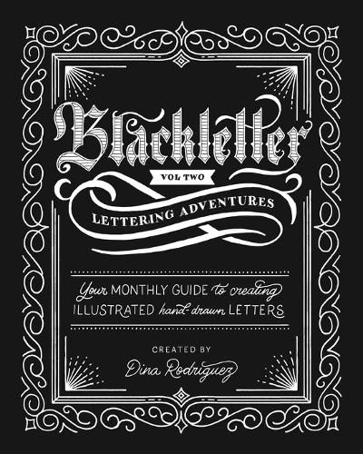 Cover image for Vol 2 Blackletter Lettering Adventures