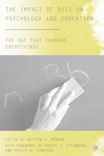 Cover image for The Impact of 9/11 on Psychology and Education