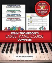 Cover image for John Thompson's Easiest Piano Course - Complete