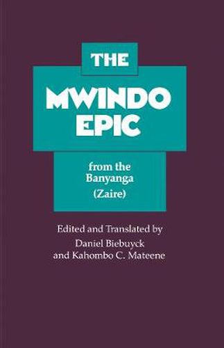 Cover image for The Mwindo Epic from the Banyanga