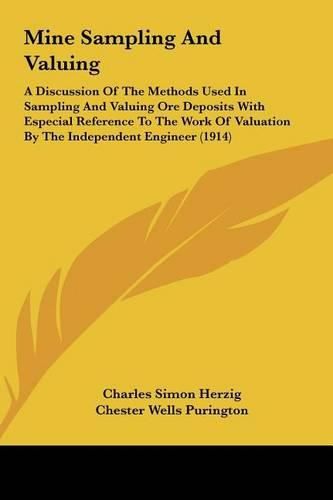 Cover image for Mine Sampling And Valuing