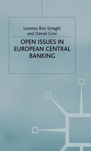 Cover image for Open Issues in European Central Banking