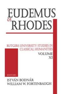 Cover image for Eudemus of Rhodes