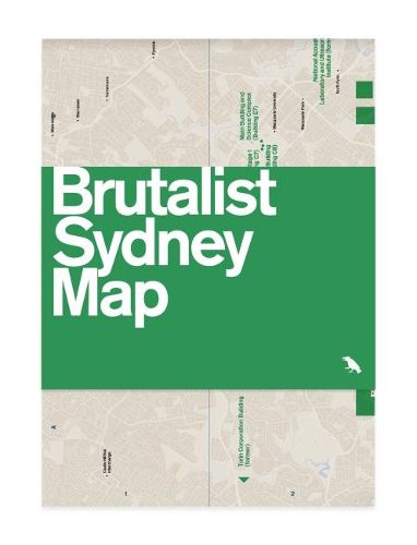 Cover image for Brutalist Sydney Map