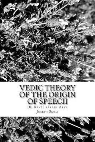 Cover image for Vedic Theory of The Origin of Speech