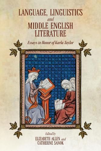 Cover image for Language, Linguistics and Middle English Literature