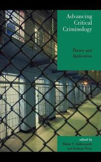 Cover image for Advancing Critical Criminology: Theory and Application