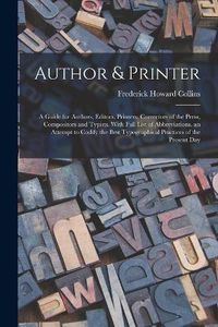 Cover image for Author & Printer