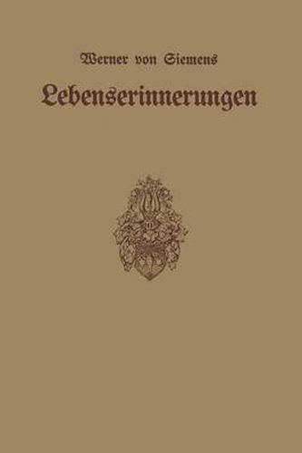 Cover image for Lebenserinnerungen