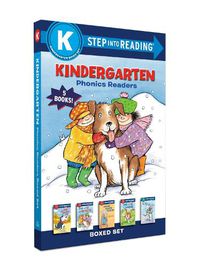 Cover image for Kindergarten Phonics Readers Boxed Set: Jack and Jill and Big Dog Bill, The Pup Speaks Up, Jack and Jill and T-Ball Bill, Mouse Makes Words, Silly Sara
