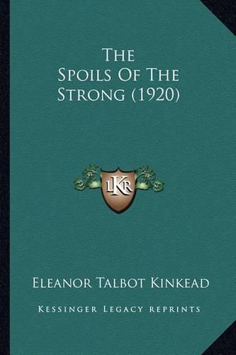 Cover image for The Spoils of the Strong (1920)