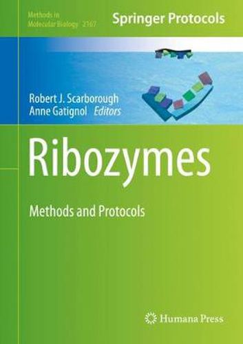 Cover image for Ribozymes: Methods and Protocols