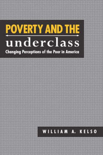 Cover image for Poverty and the Underclass: Changing Perceptions of the Poor in America