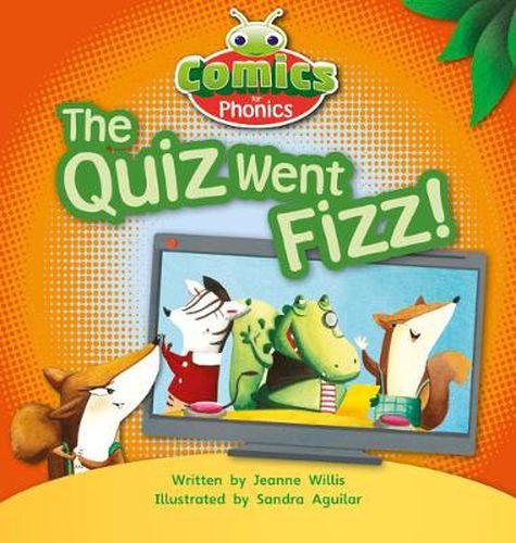 Cover image for Bug Club Comics for Phonics Reception Phase 3 Set 07 The Quiz Went Fizz