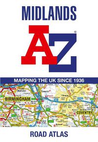 Cover image for Midlands A-Z Road Atlas