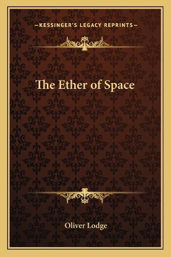 The Ether of Space