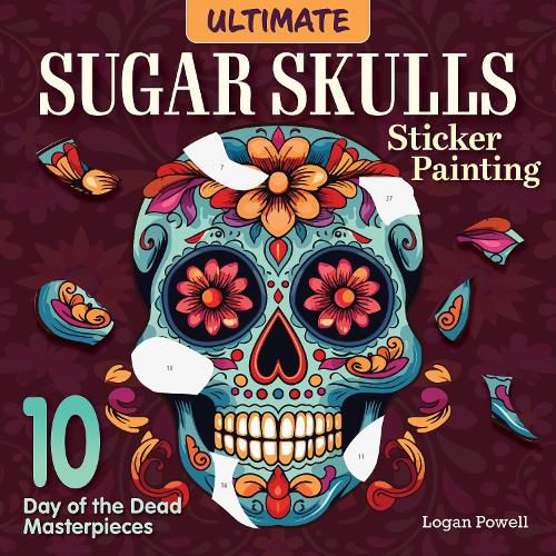 Cover image for Ultimate Sugar Skulls Sticker Painting