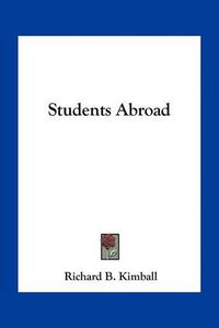 Cover image for Students Abroad