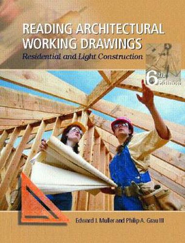 Cover image for Reading Architectural Working Drawings: Residential and Light Construction, Volume 1