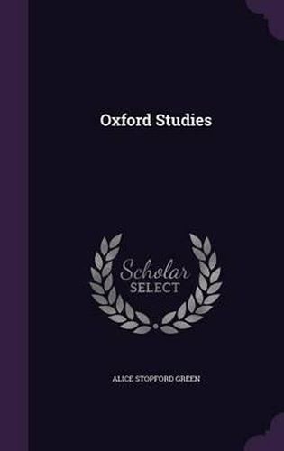 Cover image for Oxford Studies