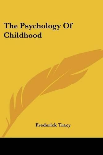 Cover image for The Psychology Of Childhood