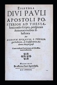 Cover image for The Second Letter of Saint Paul the Apostle to the Thessalonians