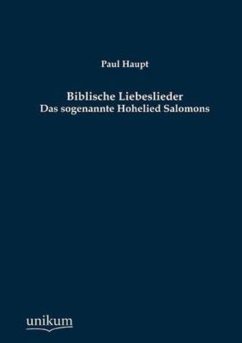 Cover image for Biblische Liebeslieder