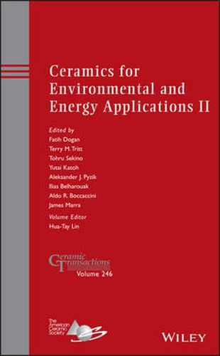 Cover image for Ceramics for Environmental and Energy Applications II