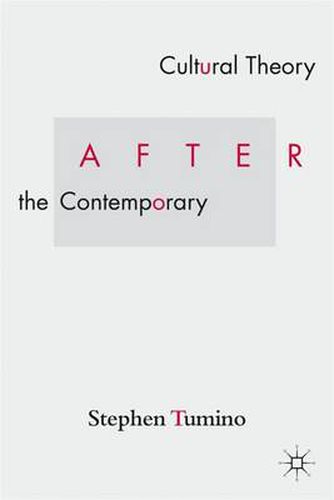 Cover image for Cultural Theory After the Contemporary