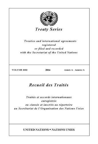 Treaty Series 3002 (English/French Edition)