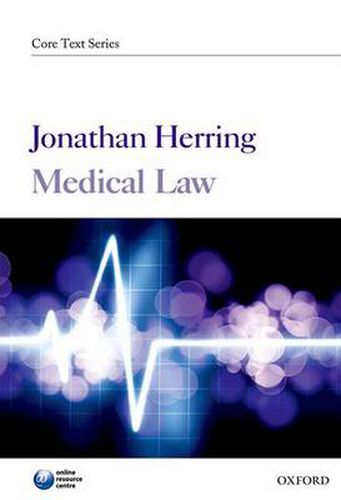 Cover image for Medical Law