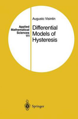 Cover image for Differential Models of Hysteresis