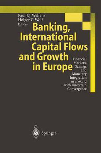 Cover image for Banking, International Capital Flows and Growth in Europe: Financial Markets, Savings and Monetary Integration in a World with Uncertain Convergence