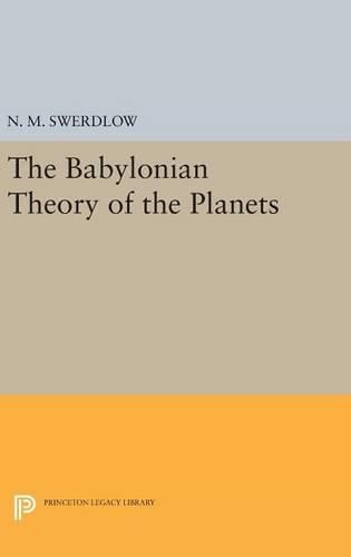 Cover image for The Babylonian Theory of the Planets