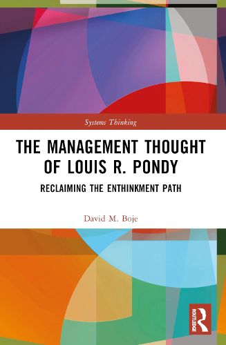 Cover image for The Management Thought of Louis R. Pondy