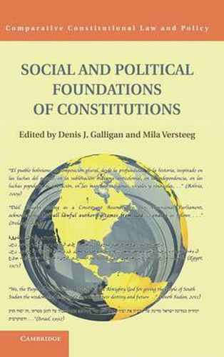 Cover image for Social and Political Foundations of Constitutions