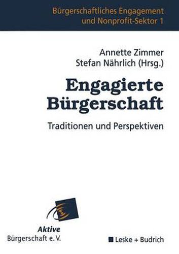 Cover image for Engagierte Burgerschaft: Traditionen Und Perspektiven