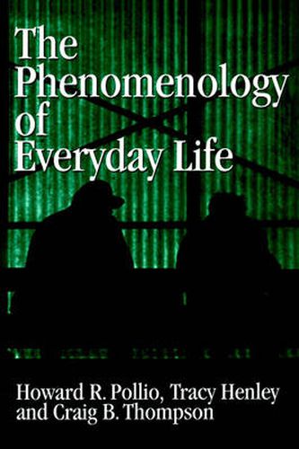 The Phenomenology of Everyday Life: Empirical Investigations of Human Experience