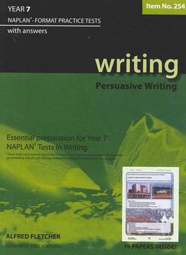 Cover image for Year 7 Writing: NAPLAN-format Practice Tests with Answers