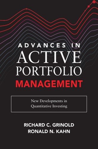 Cover image for Advances in Active Portfolio Management: New Developments in Quantitative Investing