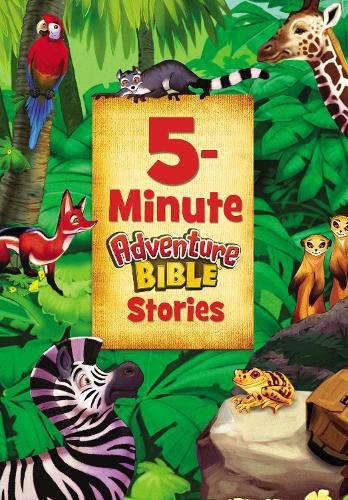 Cover image for 5-Minute Adventure Bible Stories