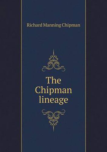 Cover image for The Chipman lineage