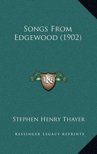 Cover image for Songs from Edgewood (1902)