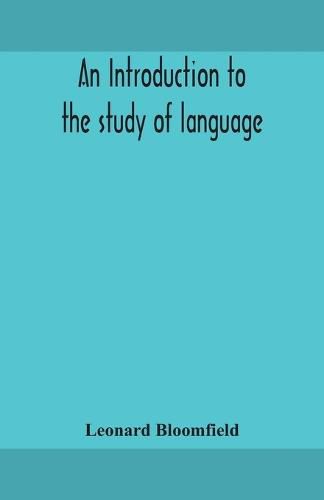 Cover image for An introduction to the study of language