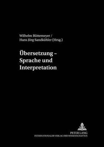 Uebersetzung - Sprache Und Interpretation