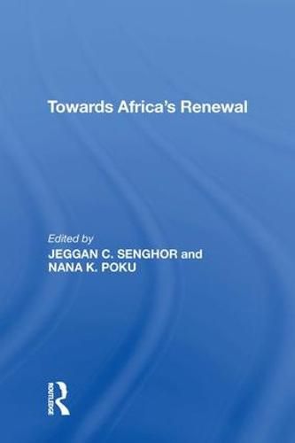 Cover image for Towards Africa's Renewal