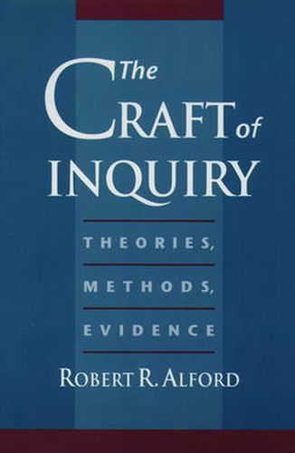 Cover image for The Craft of Inquiry: Theories, Methods, Evidence