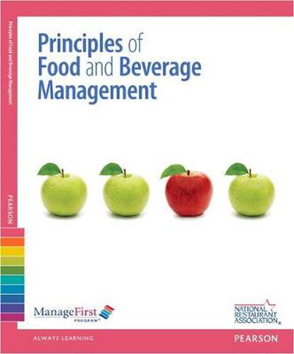 Cover image for ManageFirst: Principles of Food and Beverage Management with Answer Sheet